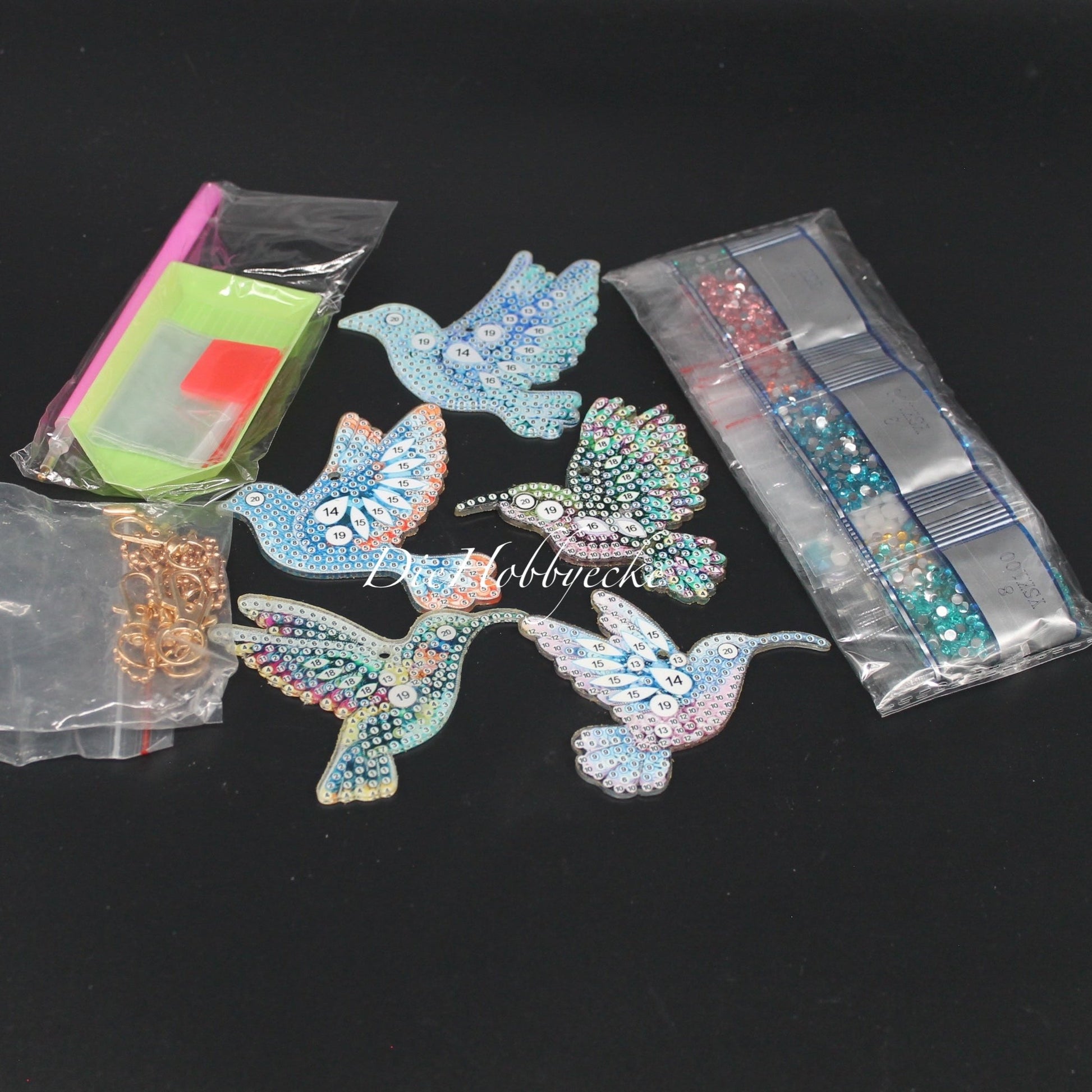 Diamond Painting Anhänger Vögel