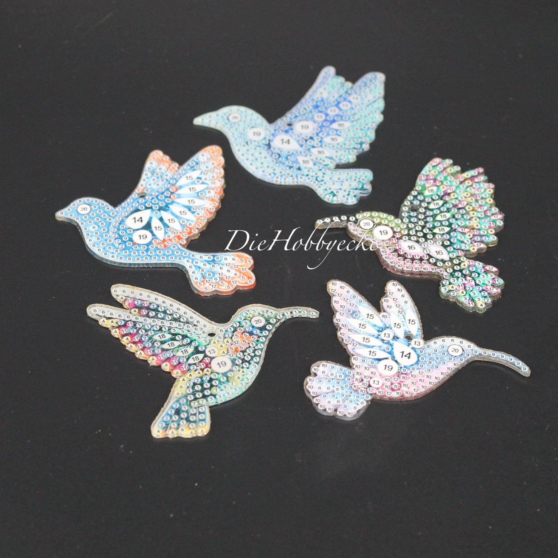 Diamond Painting Anhänger Vögel