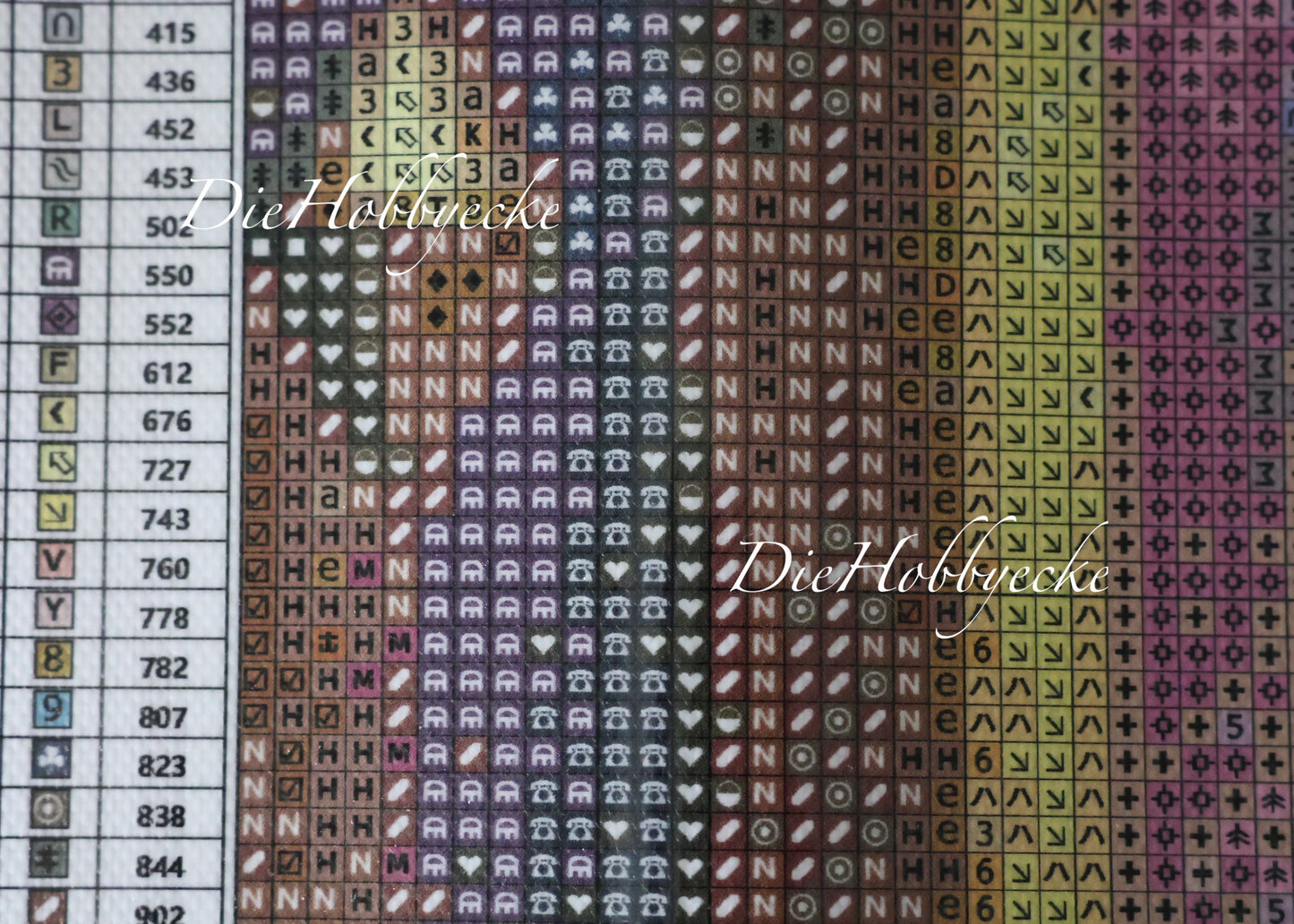 Diamond Painting Bild Beauty of Orient