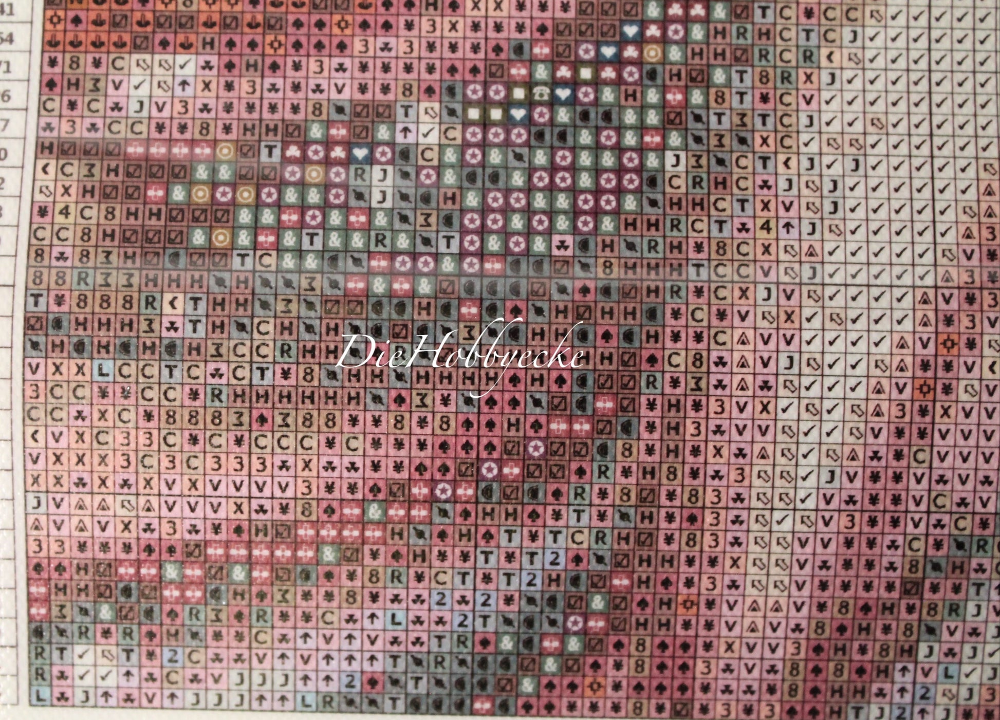 Diamond Painting Bild Alice im Winter