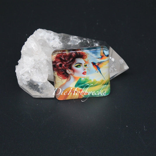 Diamond Painting Bild Amelia im Sommer