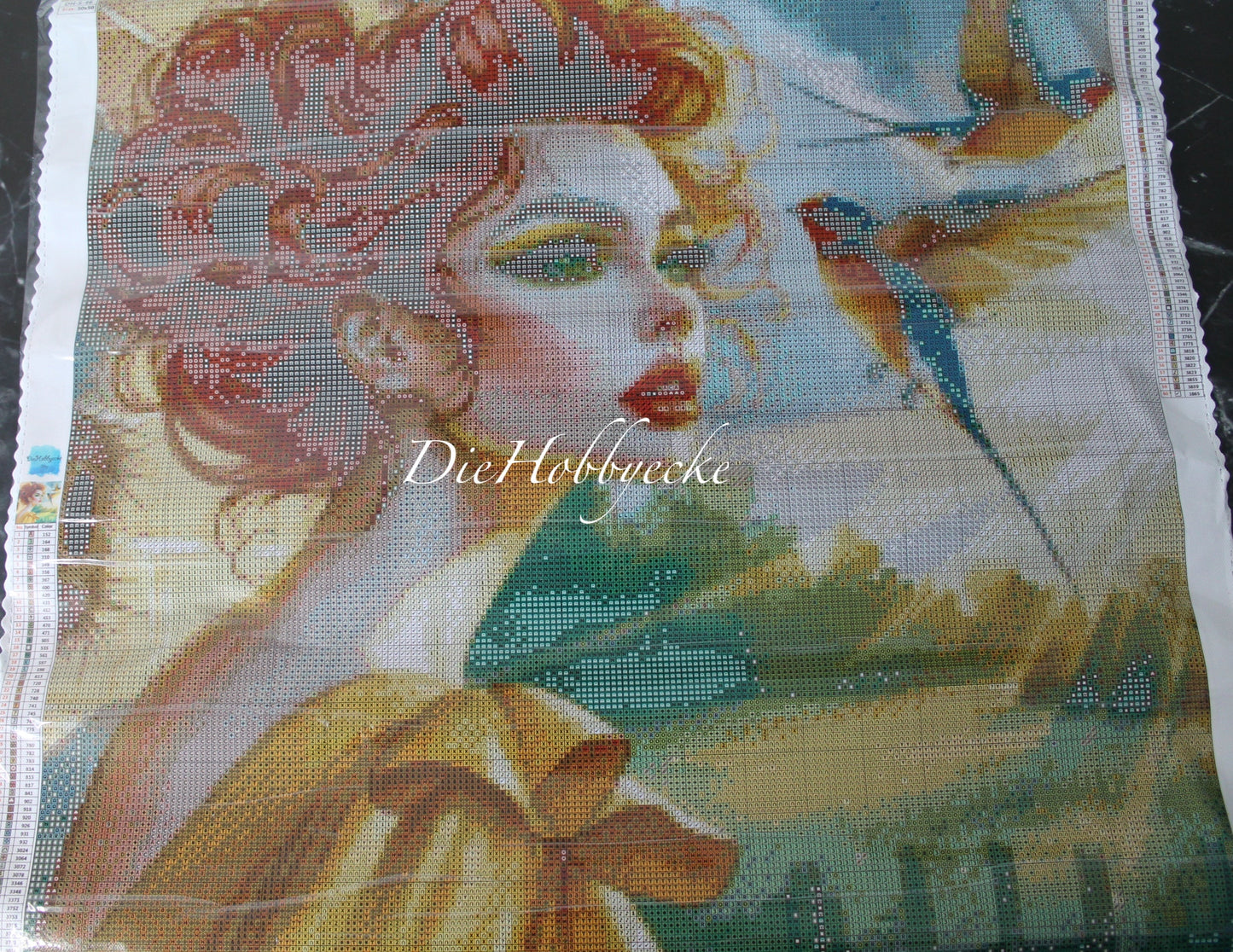 Diamond Painting Bild Amelia im Sommer