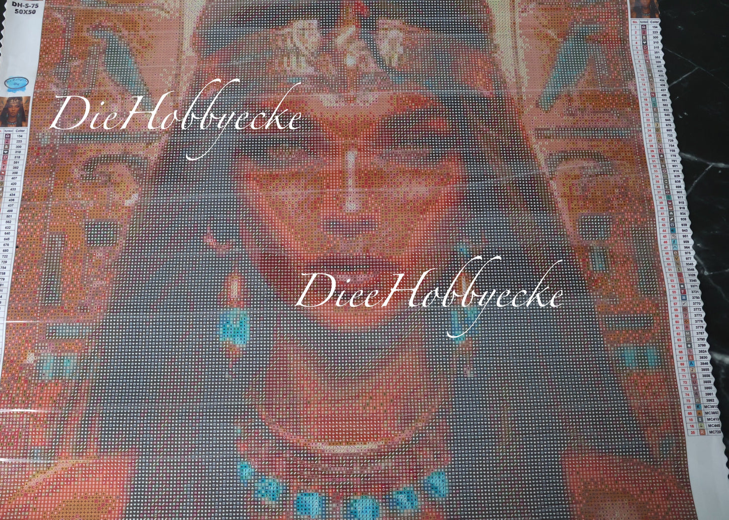 Diamond Painting Bild Amunet, ägyptische Schönheit