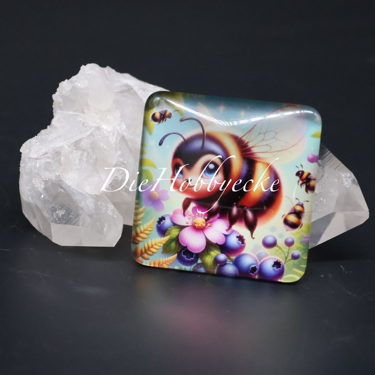 Diamond Painting Cover Minder Bienchen Rudi