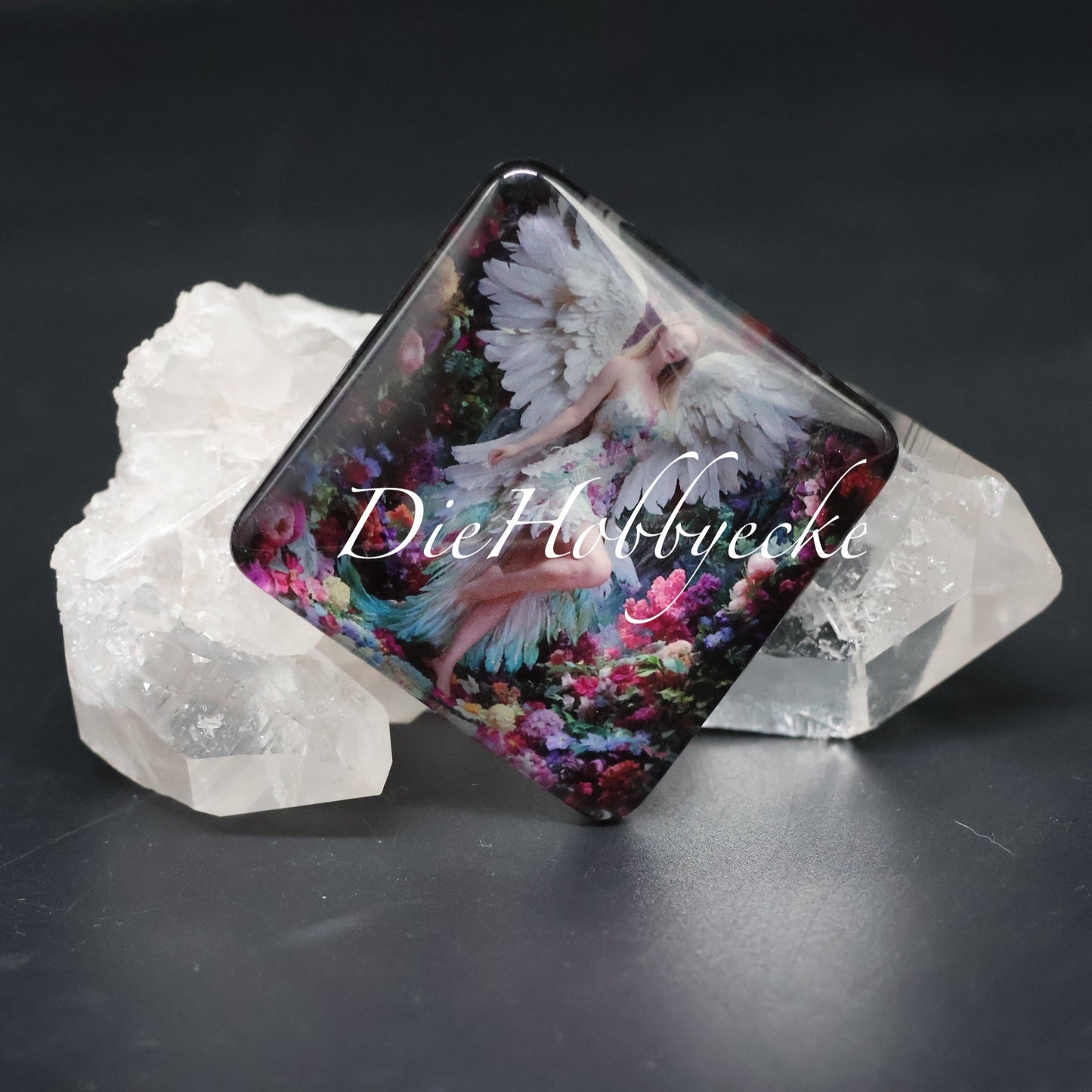 Diamond Painting Cover Minder Blumen-Engel