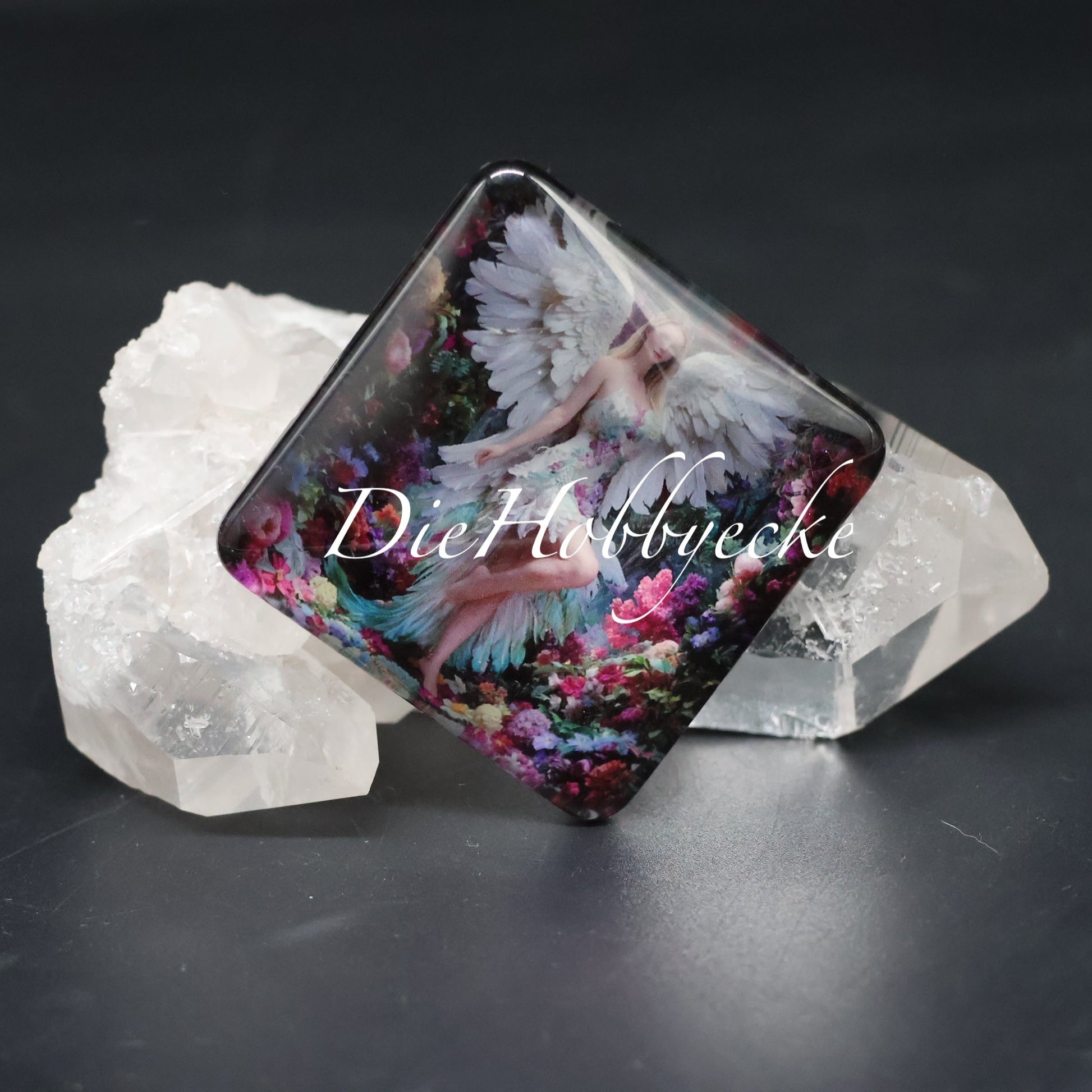 Diamond Painting Cover Minder Blumen-Engel