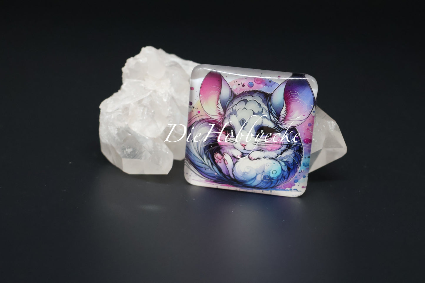 Diamond Painting Cover Minder Chinchilla Frieda