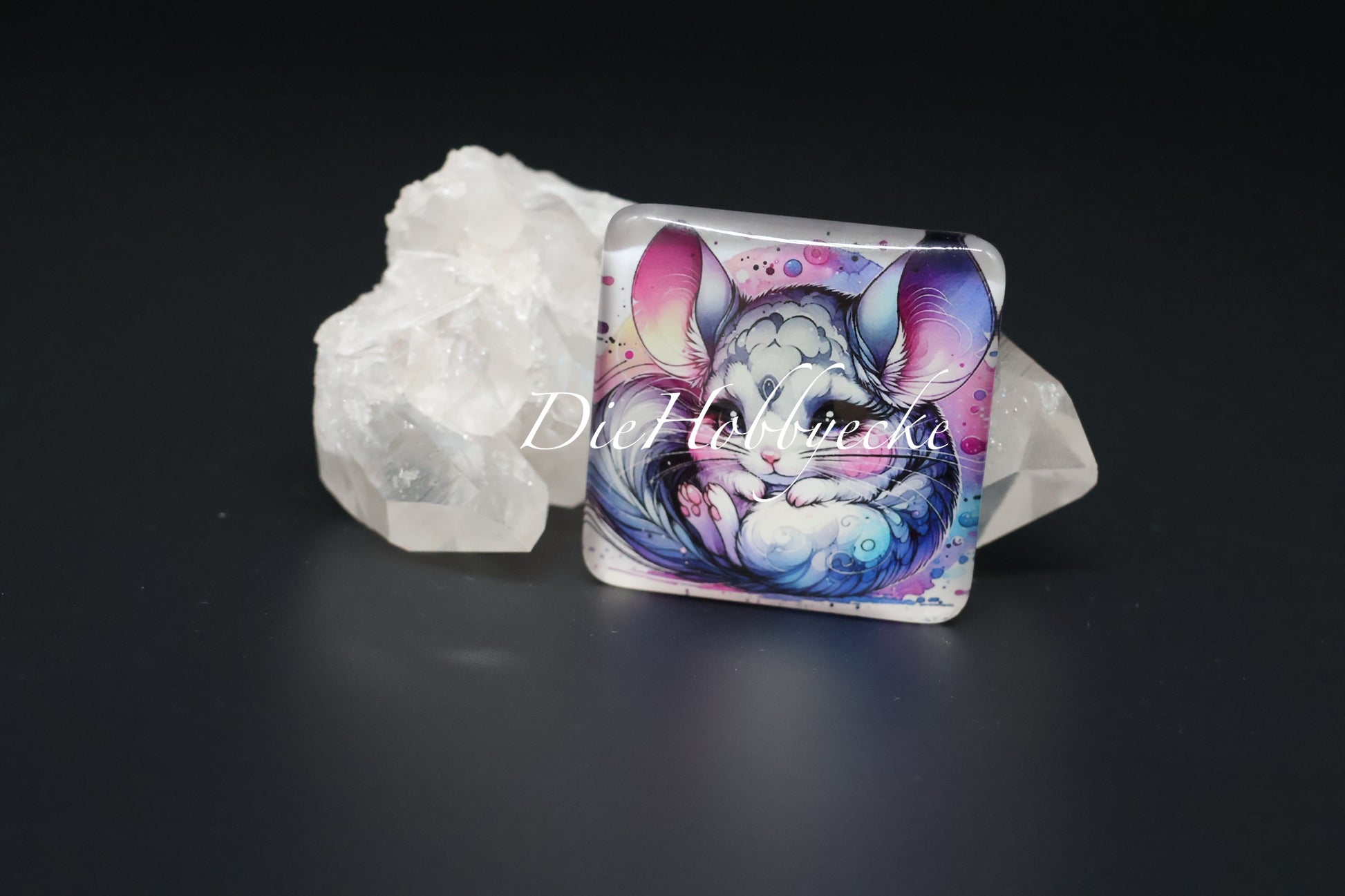 Diamond Painting Cover Minder Chinchilla Frieda
