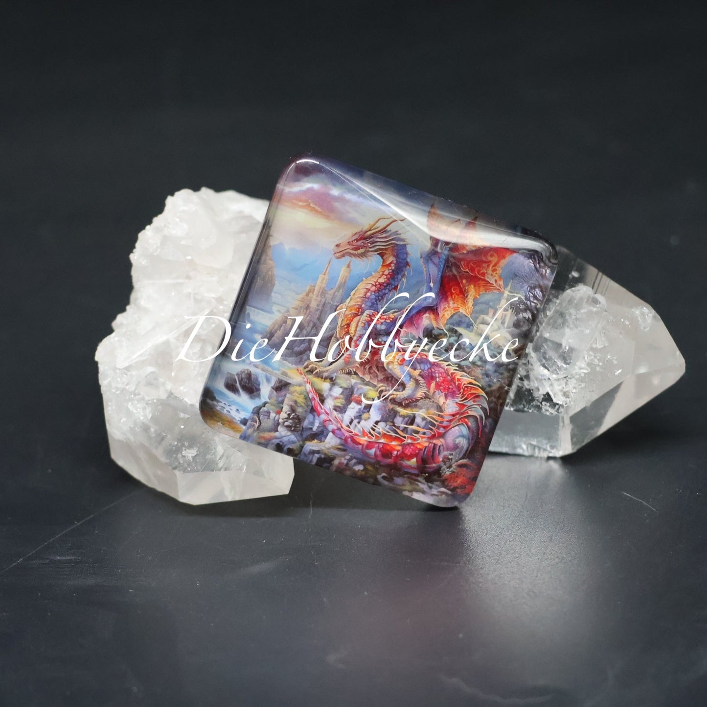 Diamond Painting Cover Minder der Wächter-Drache