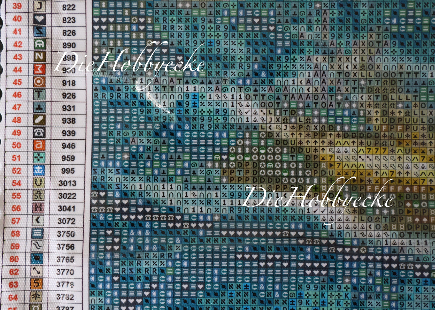 Diamond Painting Bild Eisvogel