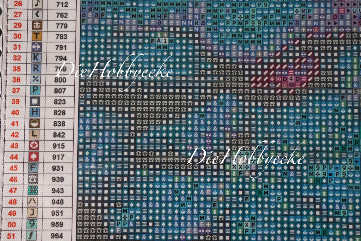 Diamond Painting Bild Eule Marella