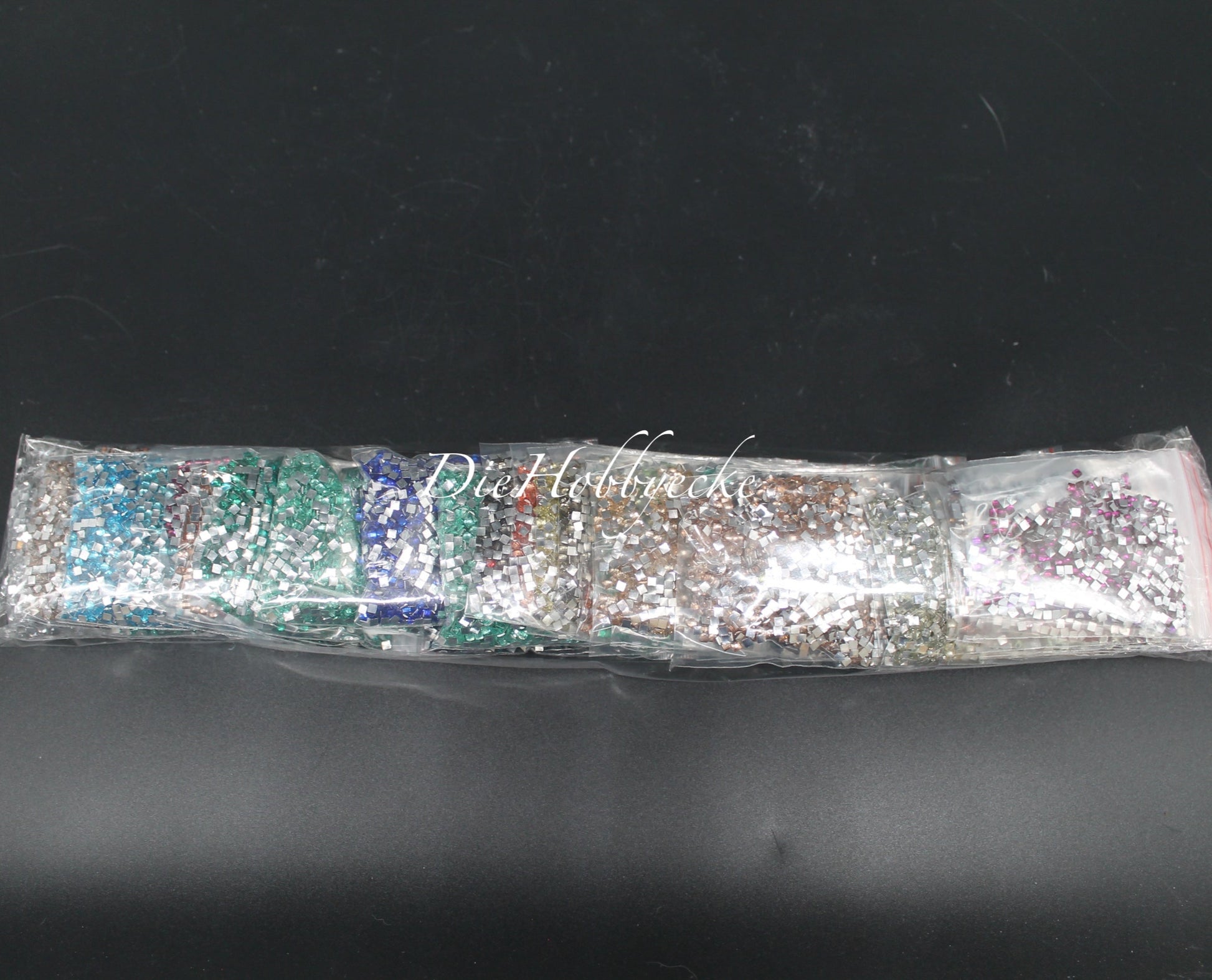 Diamond Painting Strass-Bild Familie Gecko