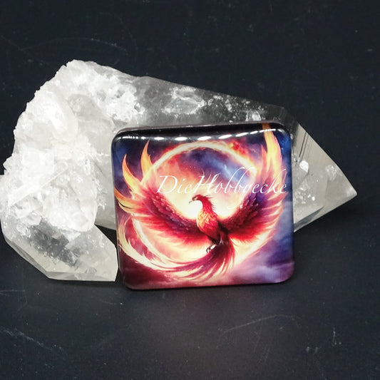 Diamond Painting Cover Minder Feuer-Phönix