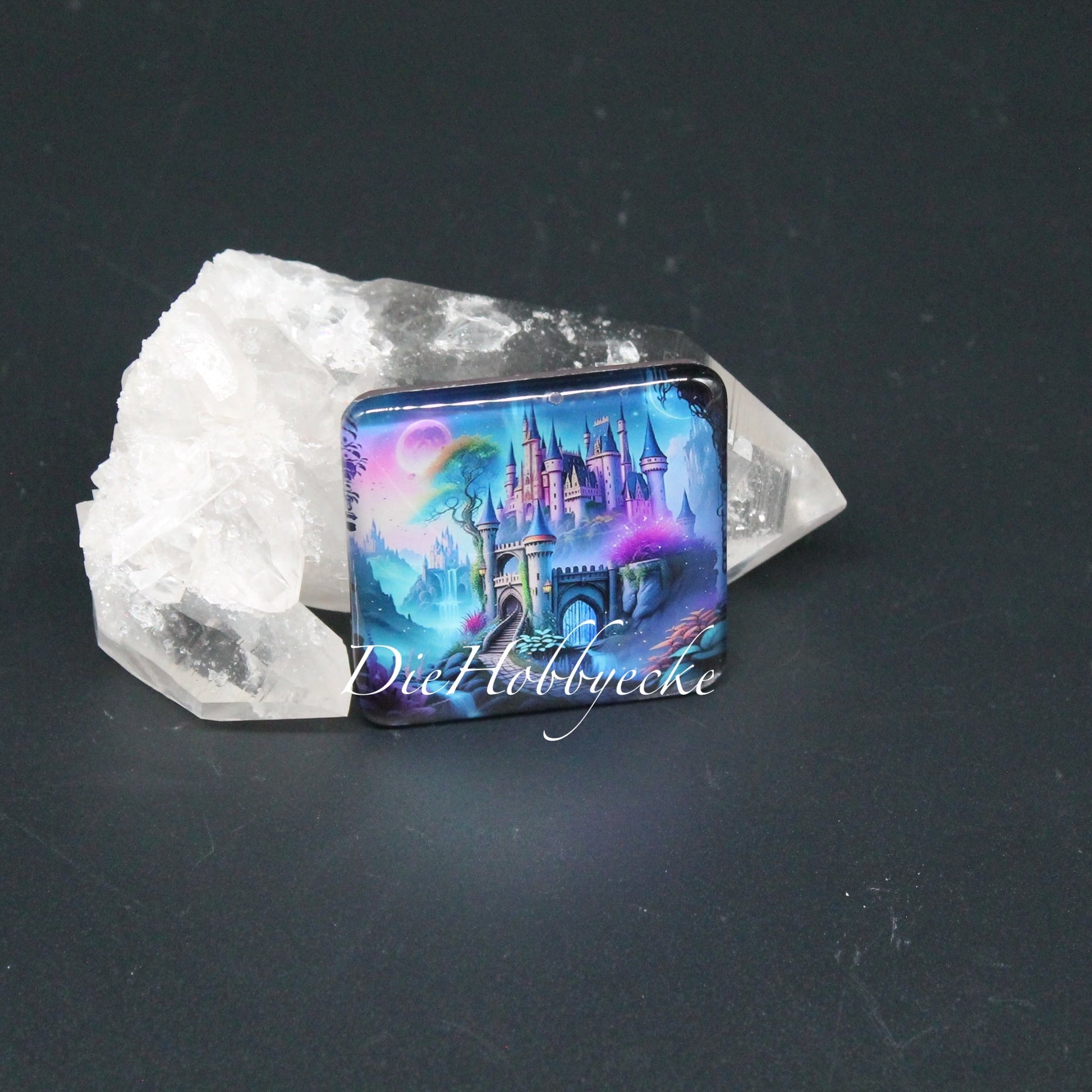 Diamond Painting Cover Minder mystisches Zauberschloss