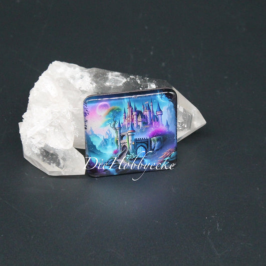 Diamond Painting Cover Minder mystisches Zauberschloss