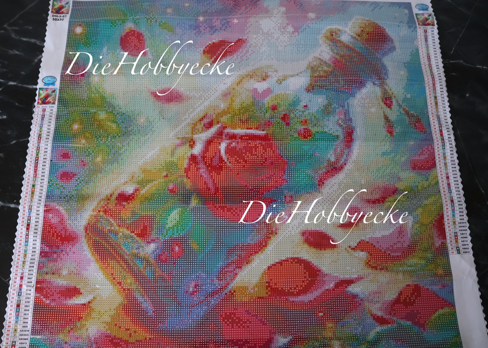 Diamond Painting Bild magische Flasche