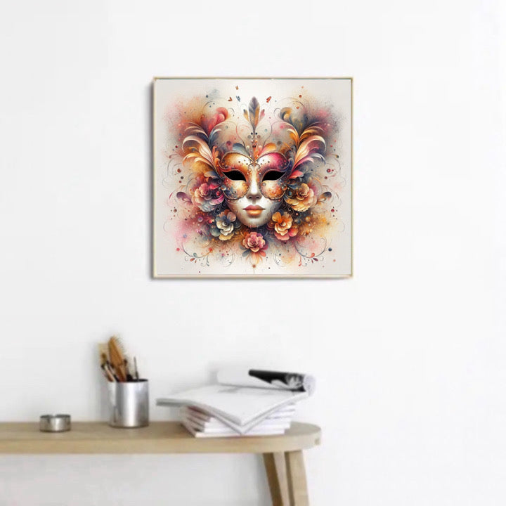 Diamond Painting Bild Maske des Lichts