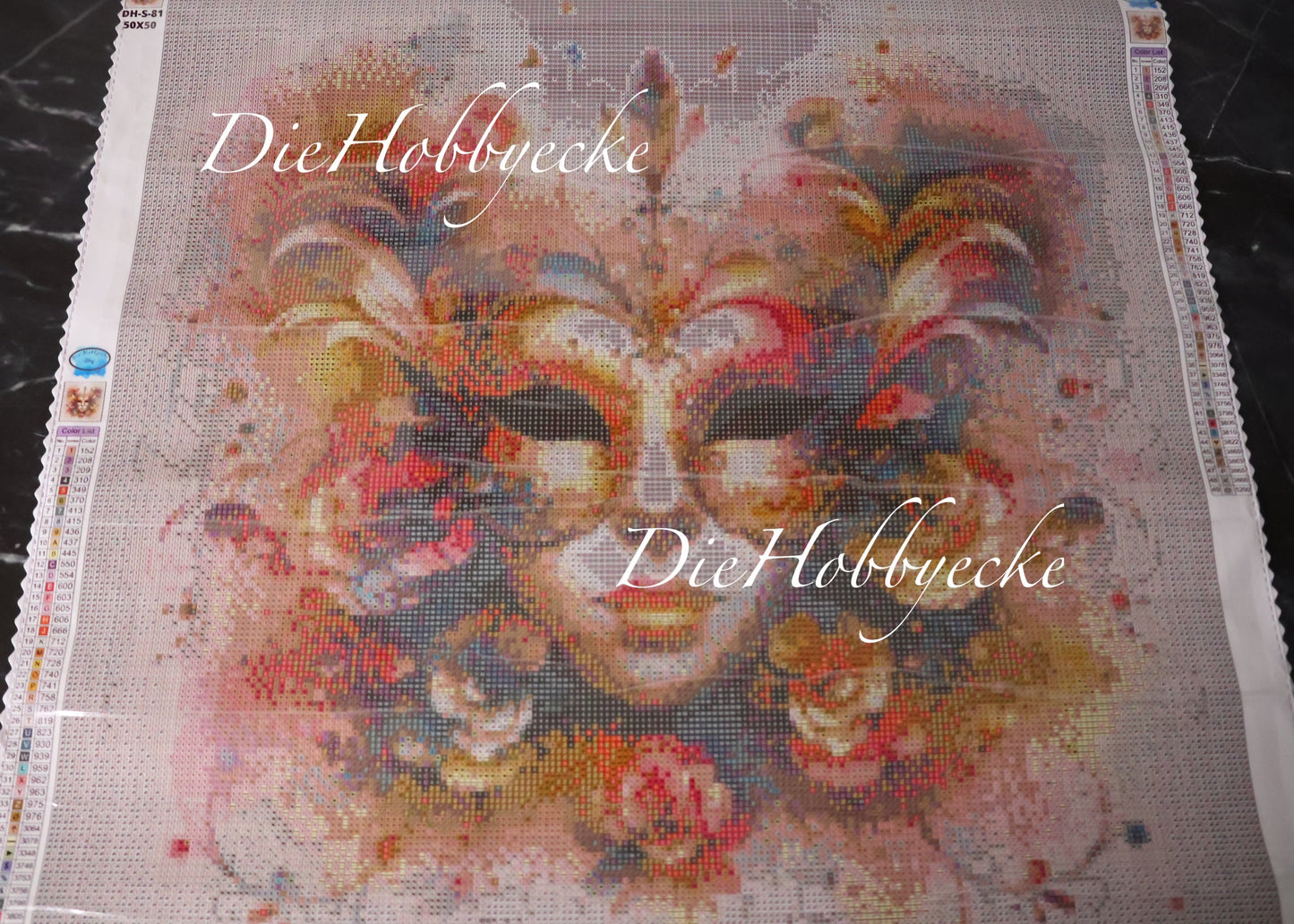 Diamond Painting Bild Maske des Lichts