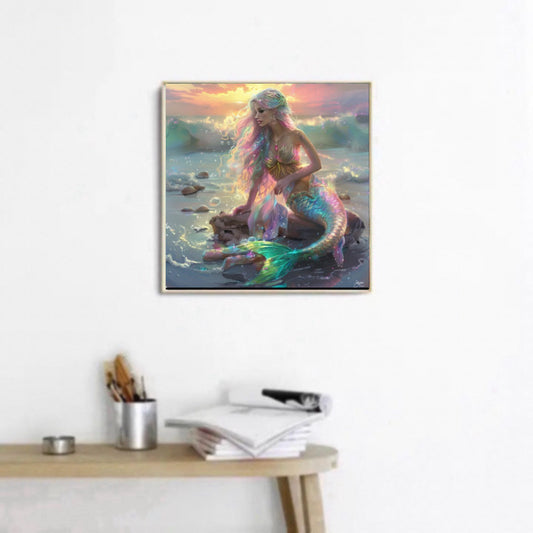 Diamond Painting Bild Luminessa die Meerjungfrau