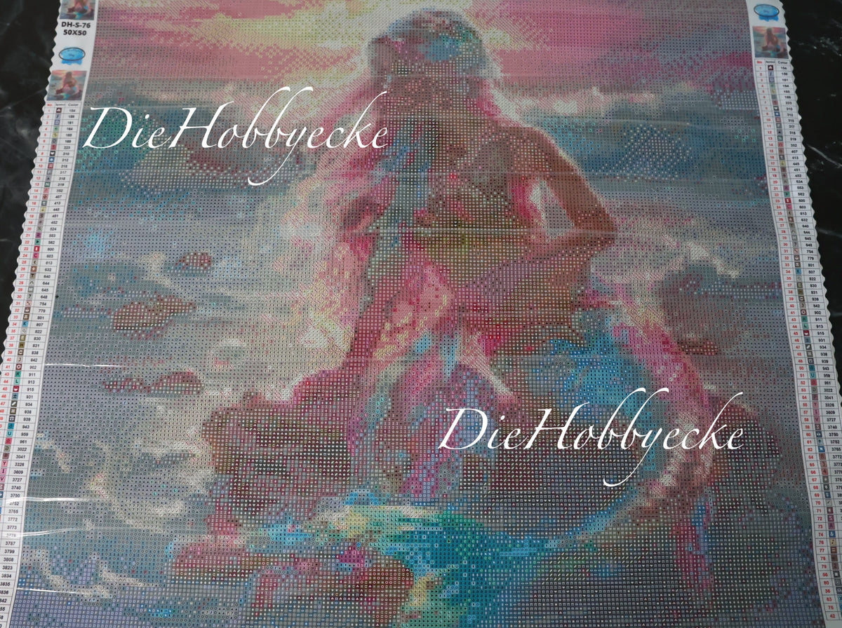 Diamond Painting Bild Luminessa die Meerjungfrau