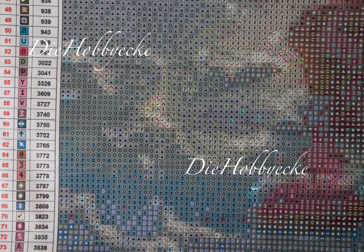 Diamond Painting Bild Luminessa die Meerjungfrau