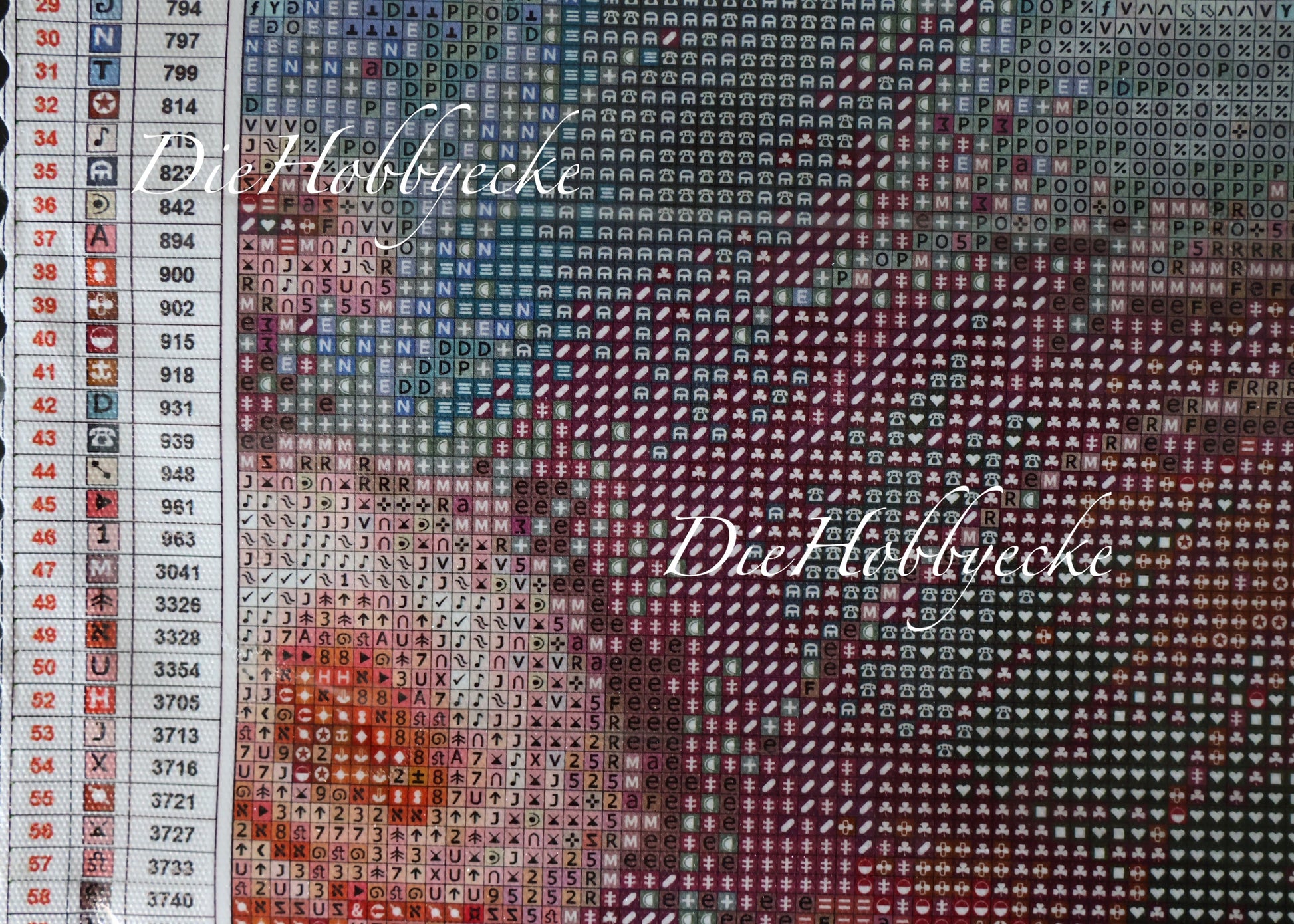 Diamand Painting Bild Chantal, das zuckersüsse Meerschweinchen