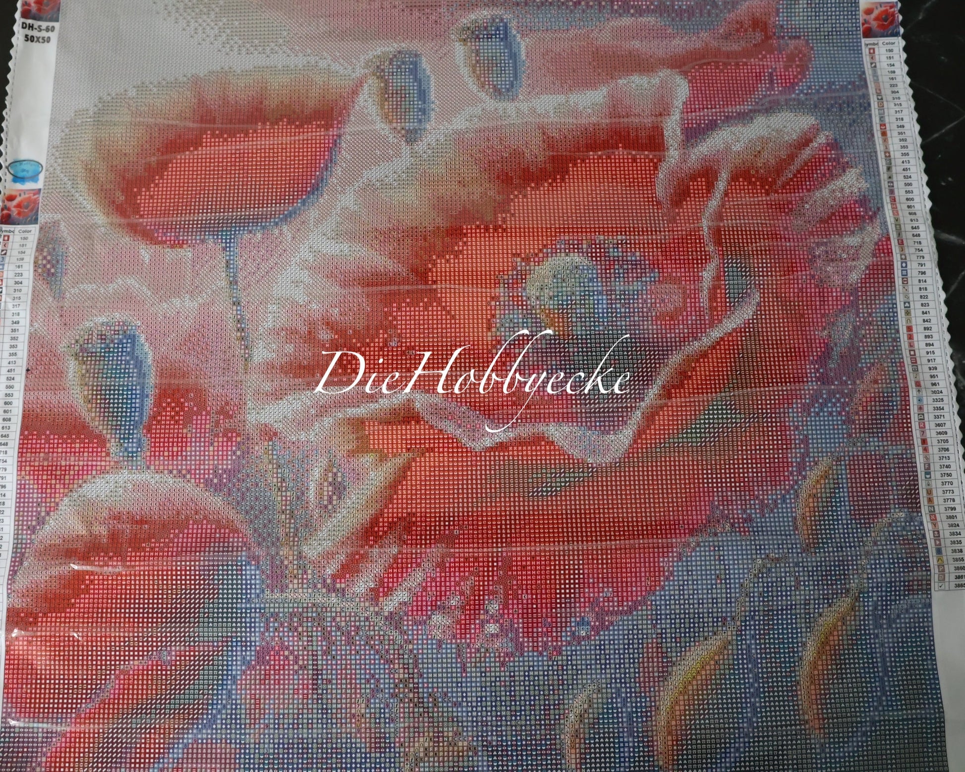 Diamond Painting Bild Mohntraum am Morgen