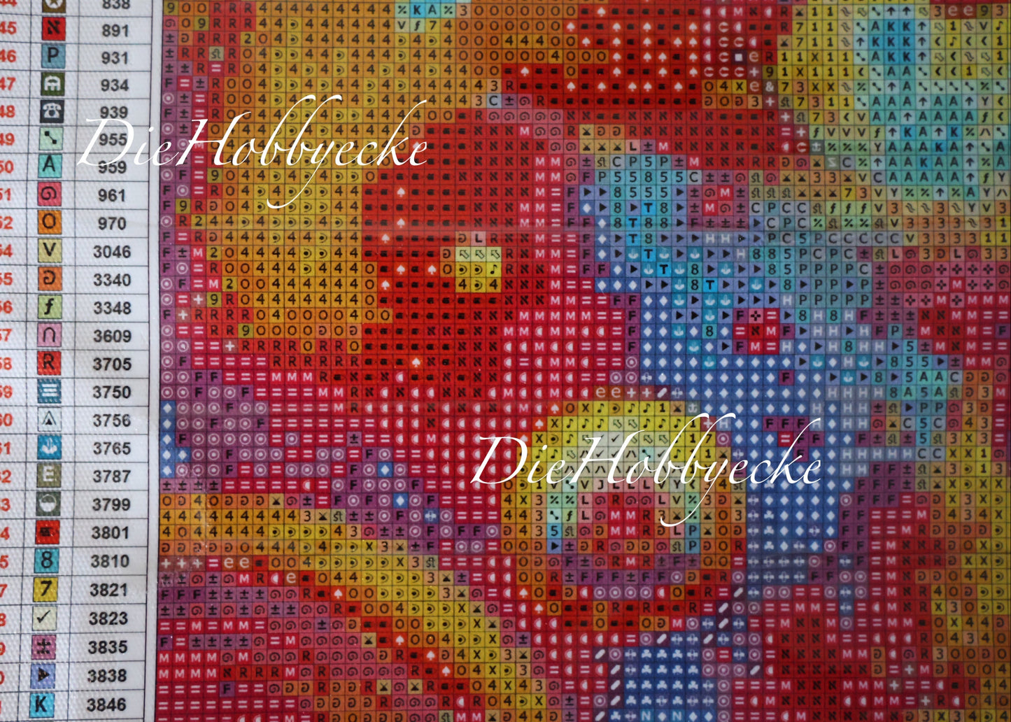 Diamond Painting Bild Kakadu Mr. Filou
