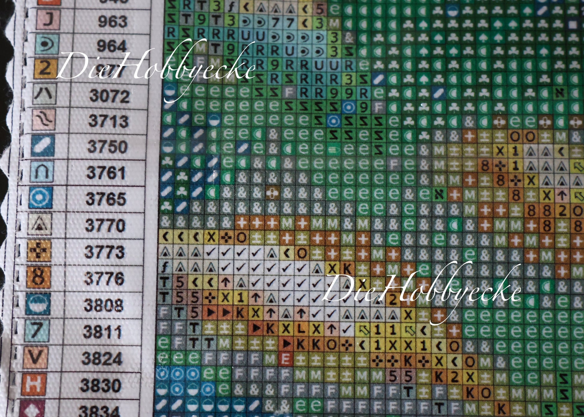 Diamond Painting Bild Koi Mr. Flossy