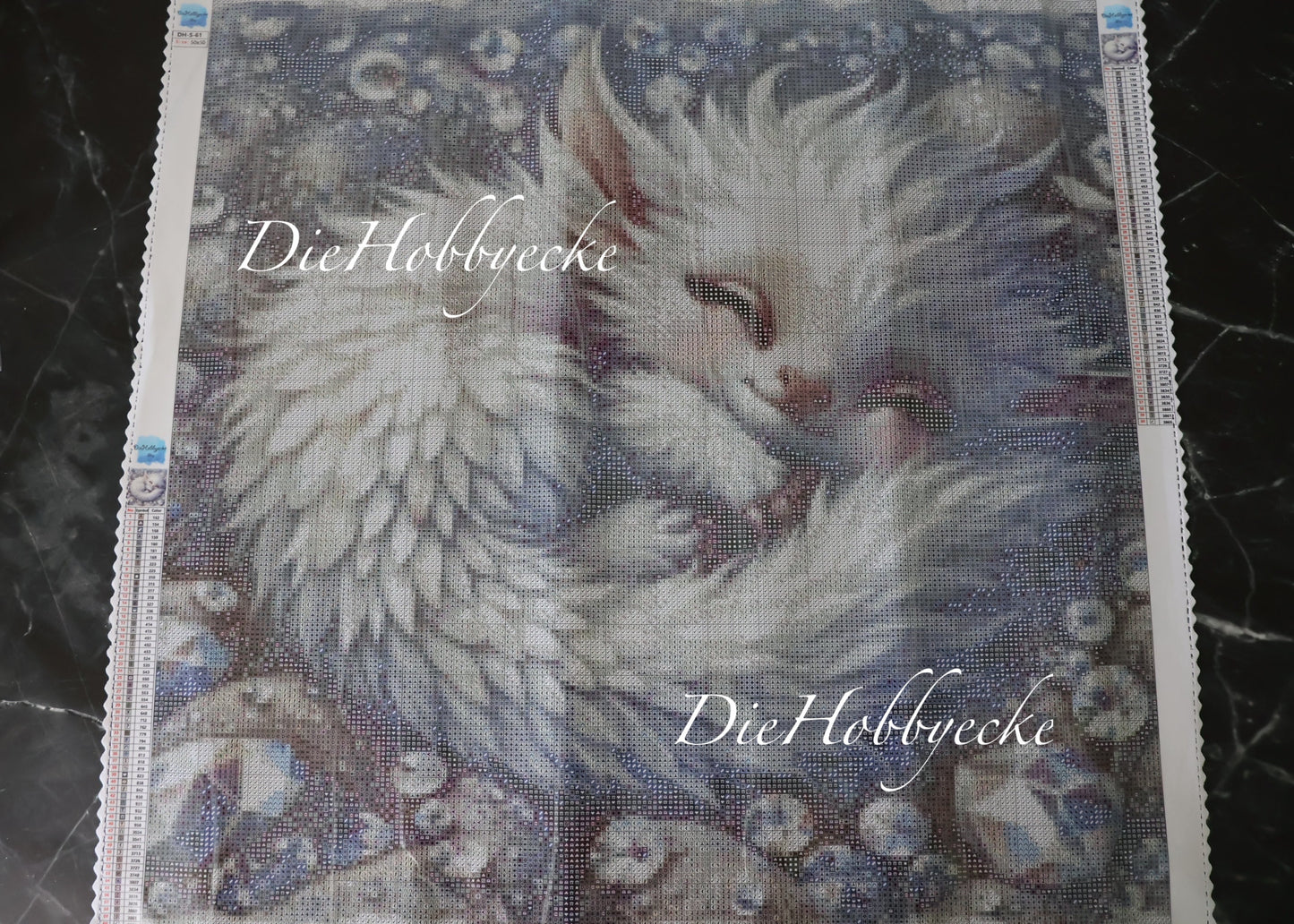 Diamond Painting Bild schlafender Mucki