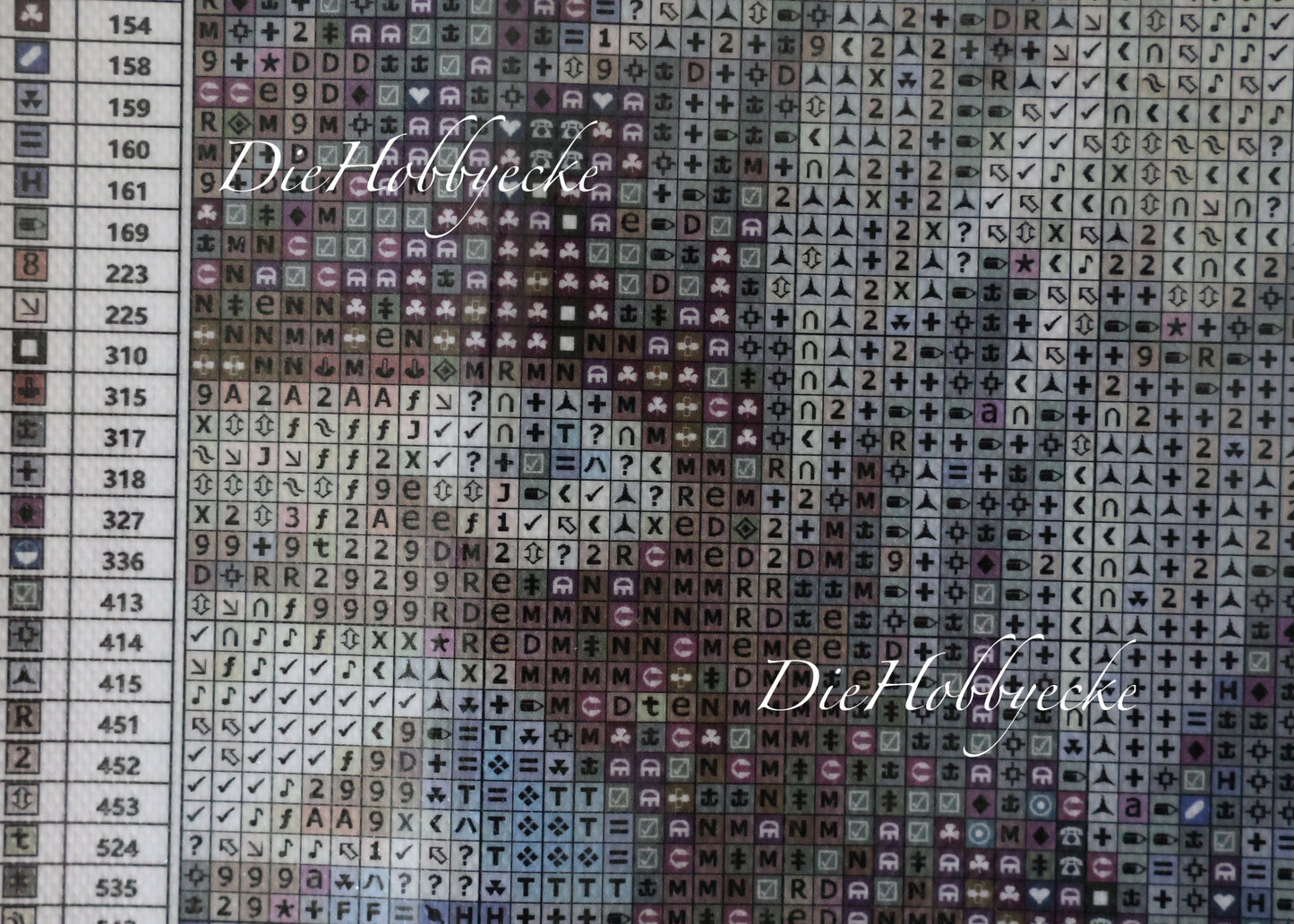 Diamond Painting Bild schlafender Mucki