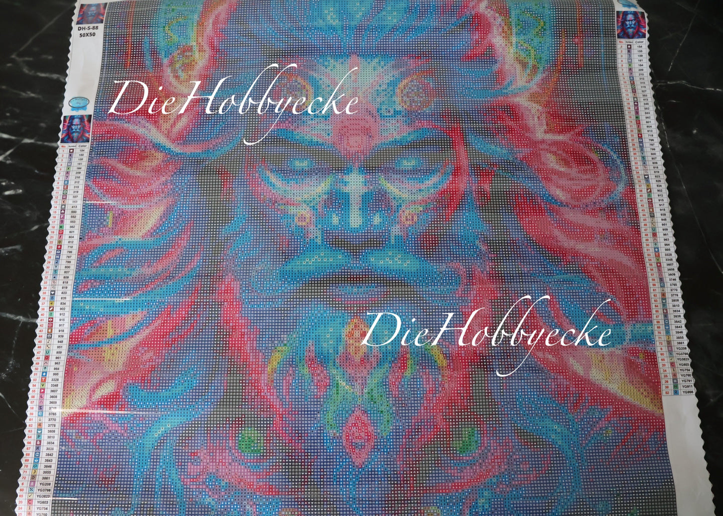 Diamond Painting Bild Zephyros spiritueller Windgeist