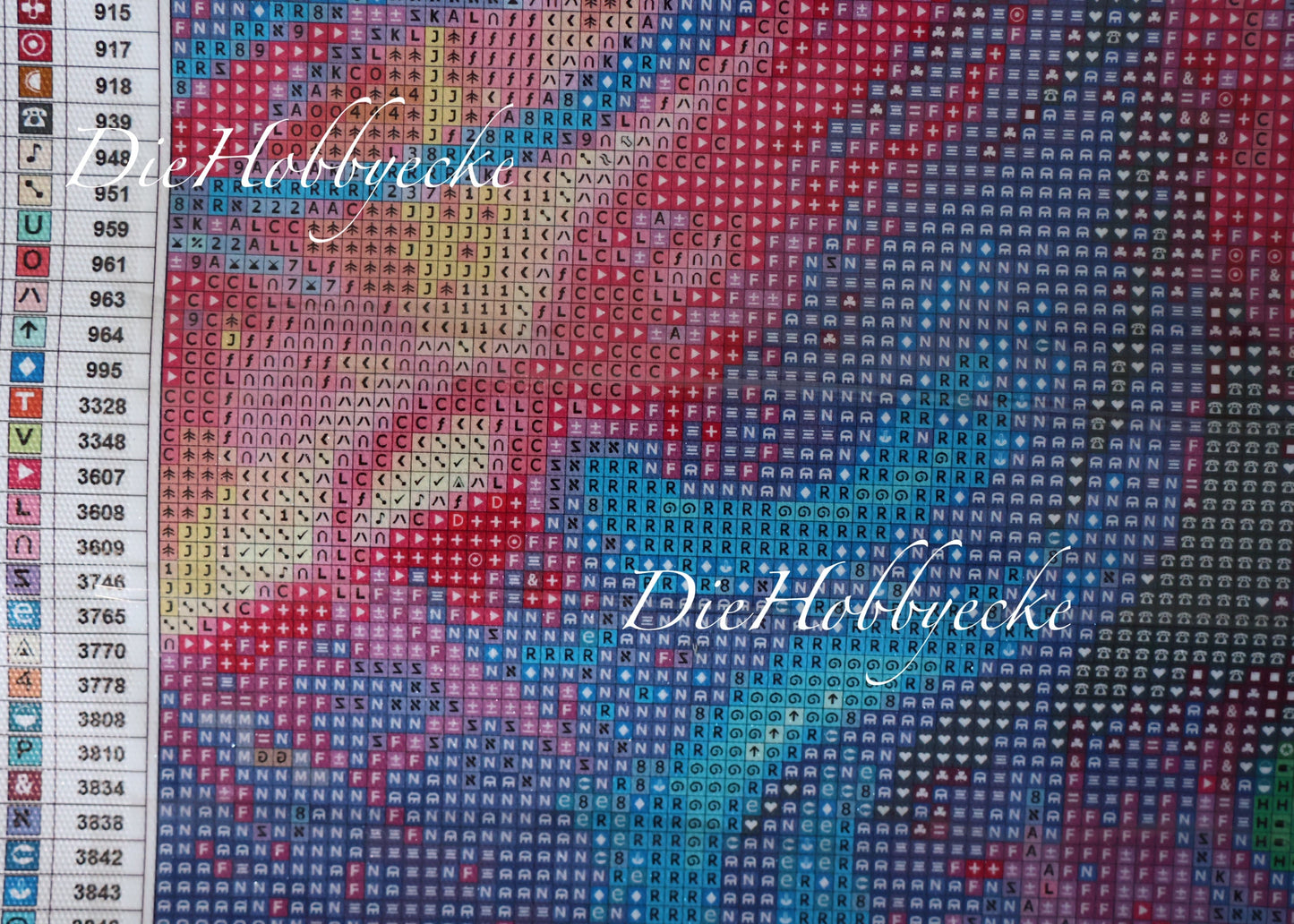 Diamond Painting Bild  Zephyros spiritueller Windgeist