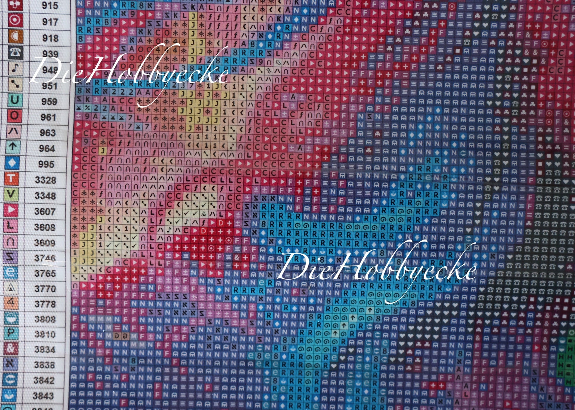 Diamond Painting Bild  Zephyros spiritueller Windgeist