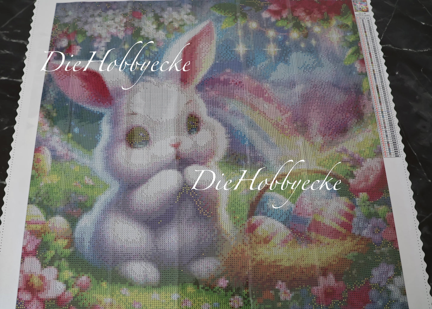 Diamond Painting Bild Osterzauber im Frühlingsgarten