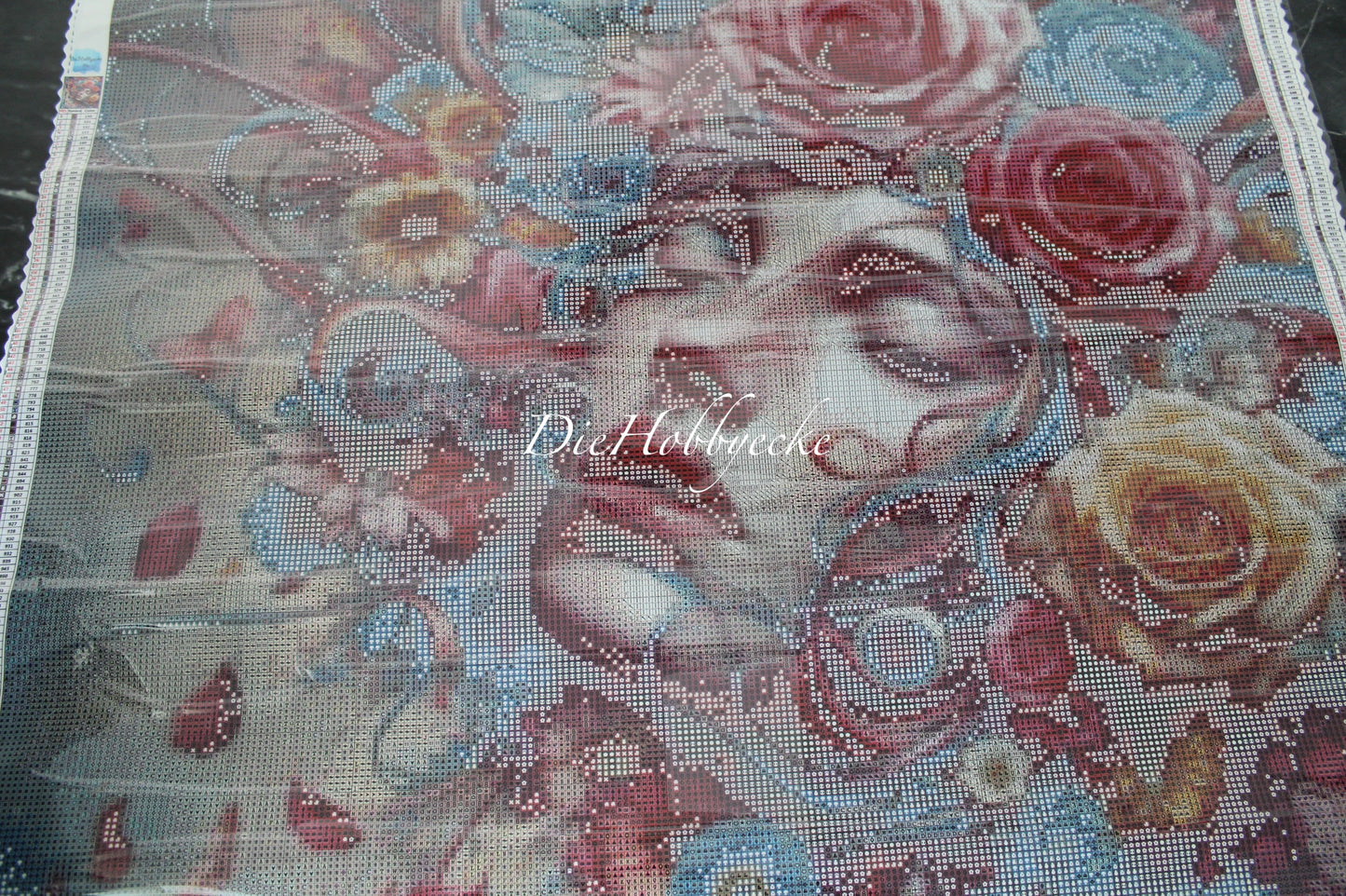 Diamond Painting Bild Blumen-Lady Rosalie
