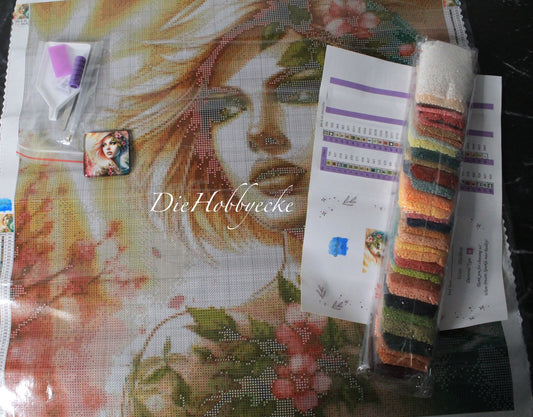 Diamond Painting Bild Rose Frühling