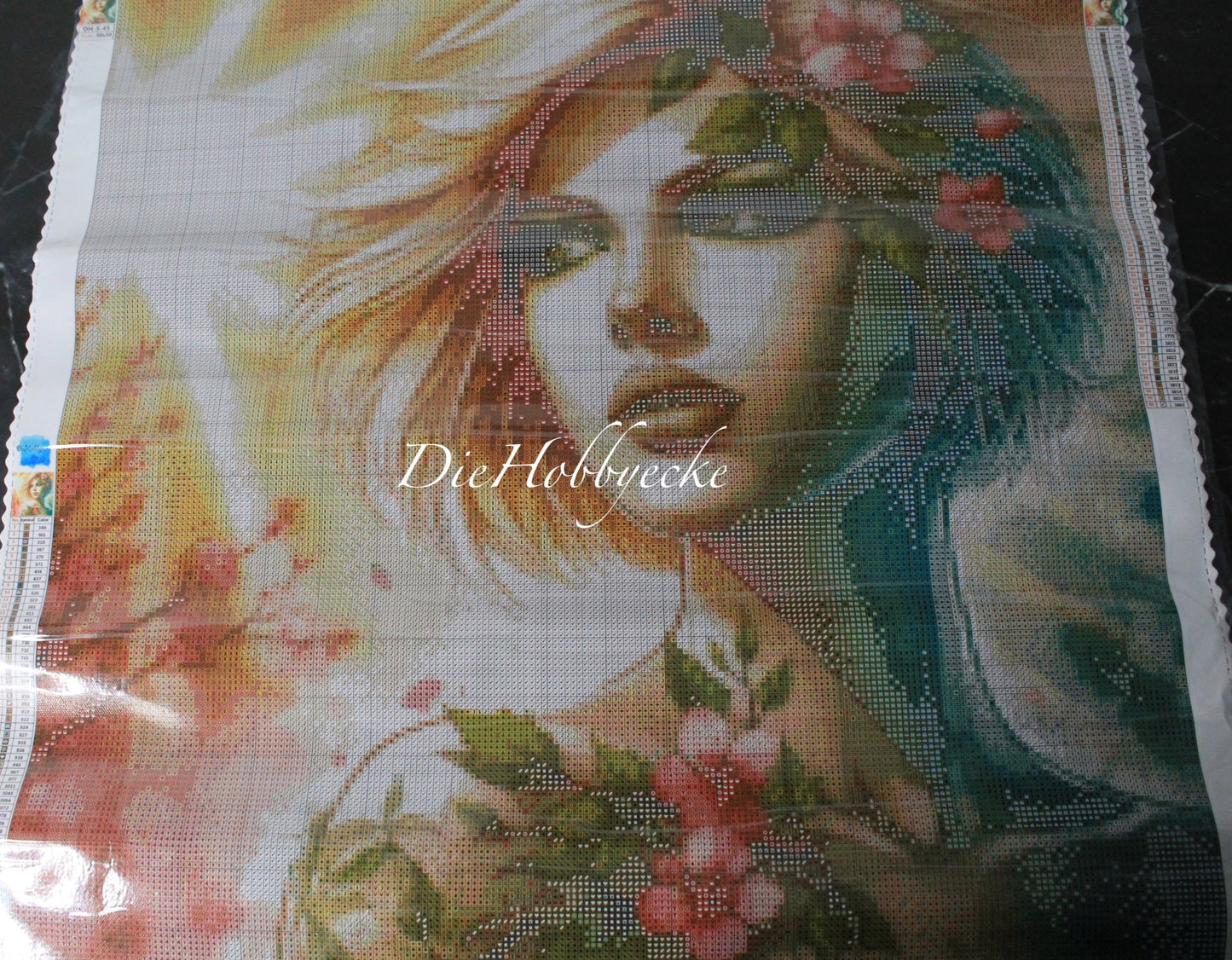 Diamond Painting Bild Jahreszeiten Rose Spring 