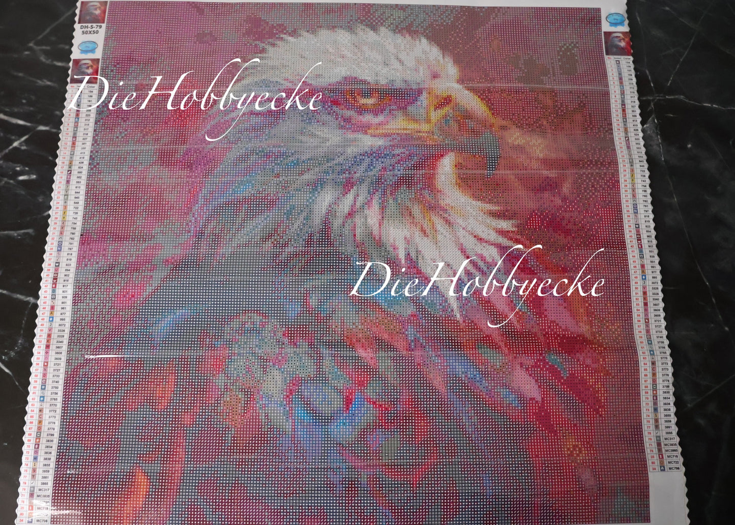 Diamond Painting Bild majestätischer Seeadler