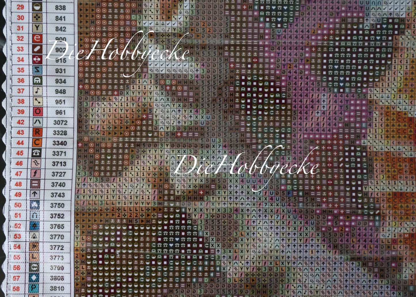 Diamond Painting Bild Pebbels das süsse Seepferdchen