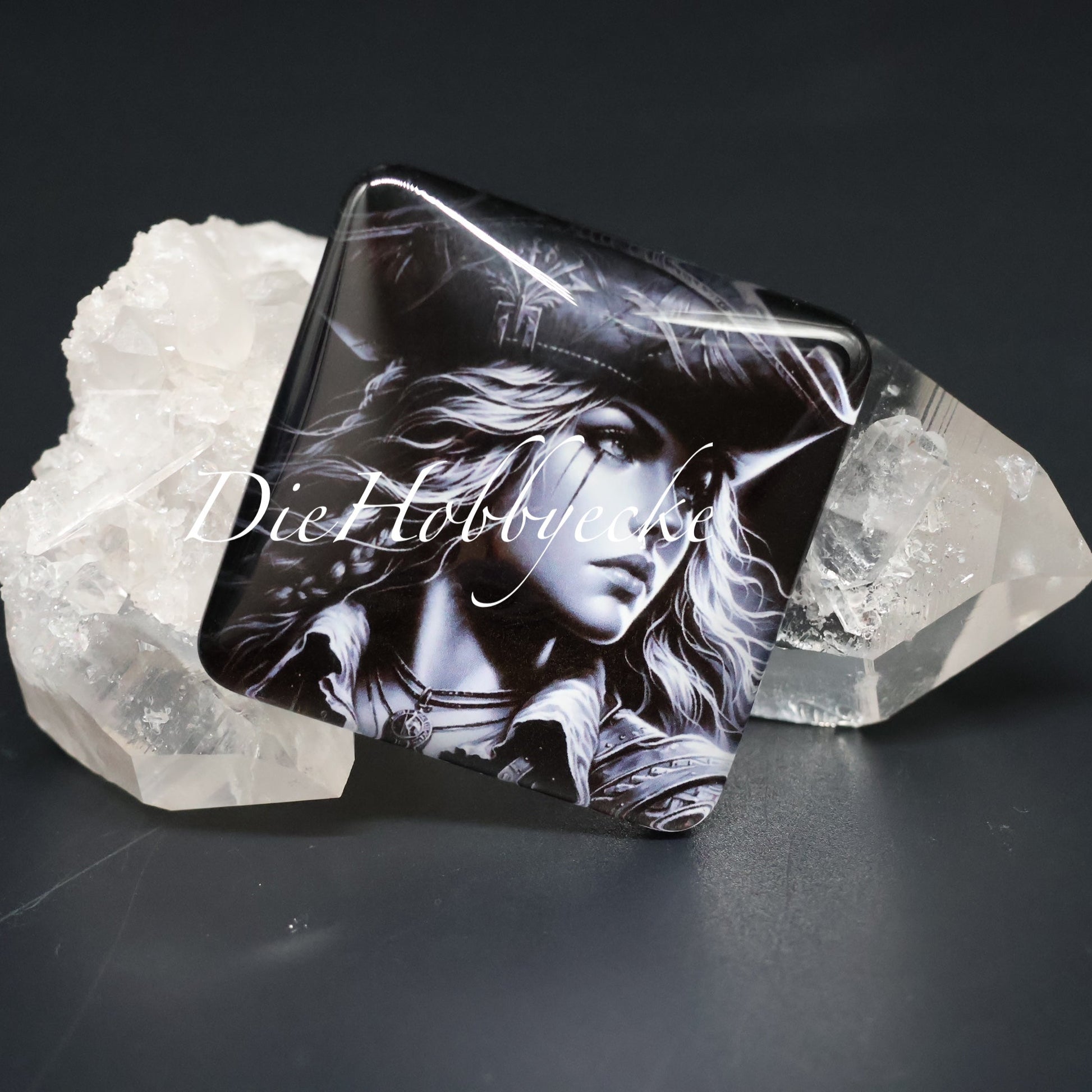 Diamond Painting Bild Piratin Silent Hope