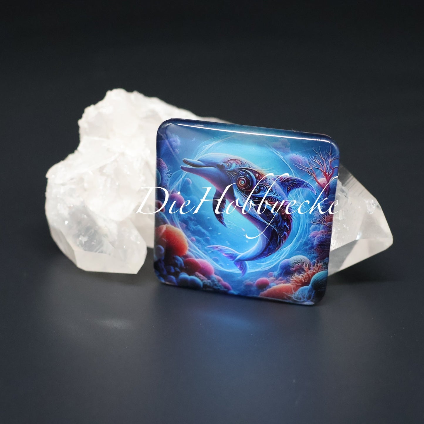 Diamond Painting Cover Minder Tattoo-Delfin