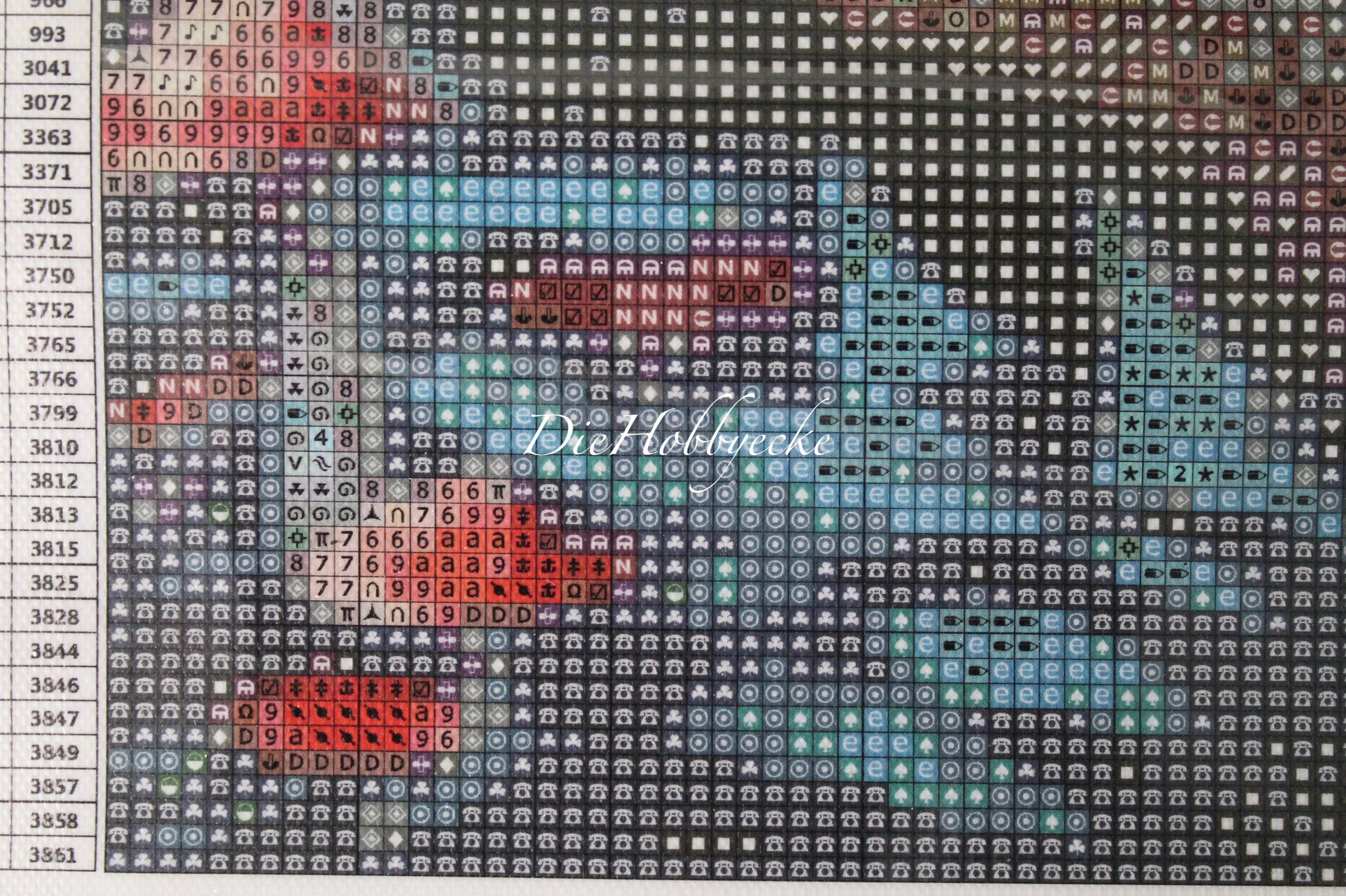 Diamond Painting Bild Wichtel-Pilzhaus im Wald