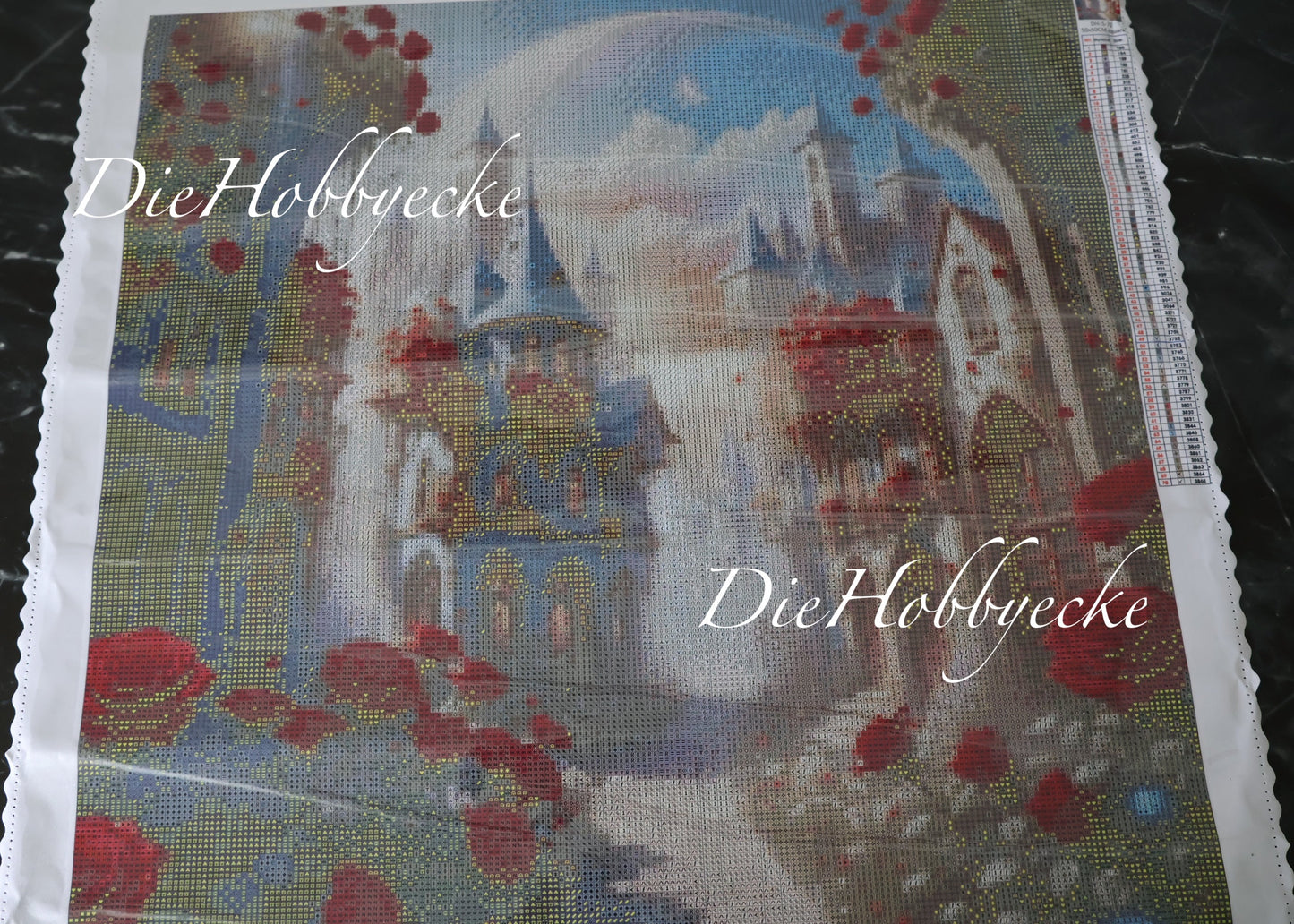 Diamond Painting Bild die Rosenstadt