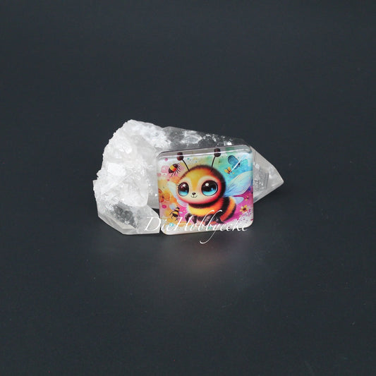 Diamond Painting Kühlschrankmagnet Kristall Biene