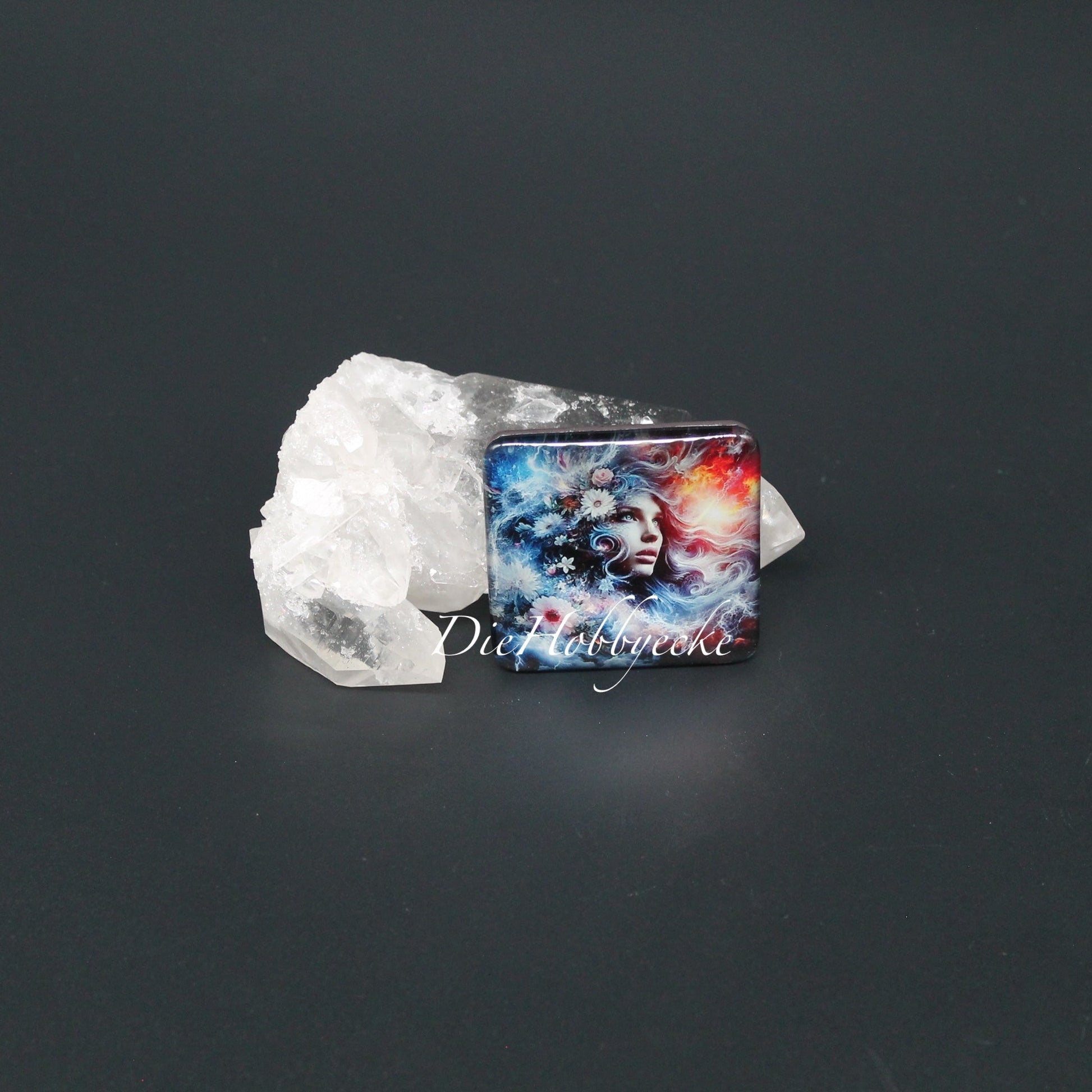 Diamond Painting Kühlschrankmagnet Wolken-Lady