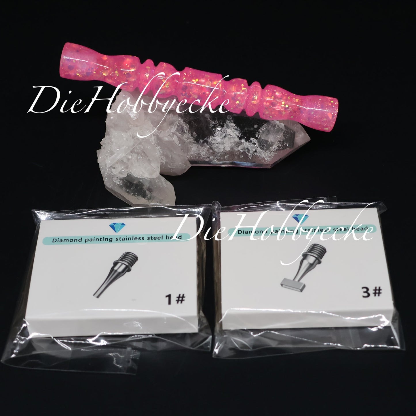 Diamond Painting Glitzer Harz Stift pink