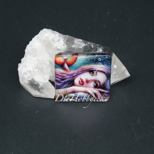 Diamond Painting Cover Minder Meerjungfrau Aquana