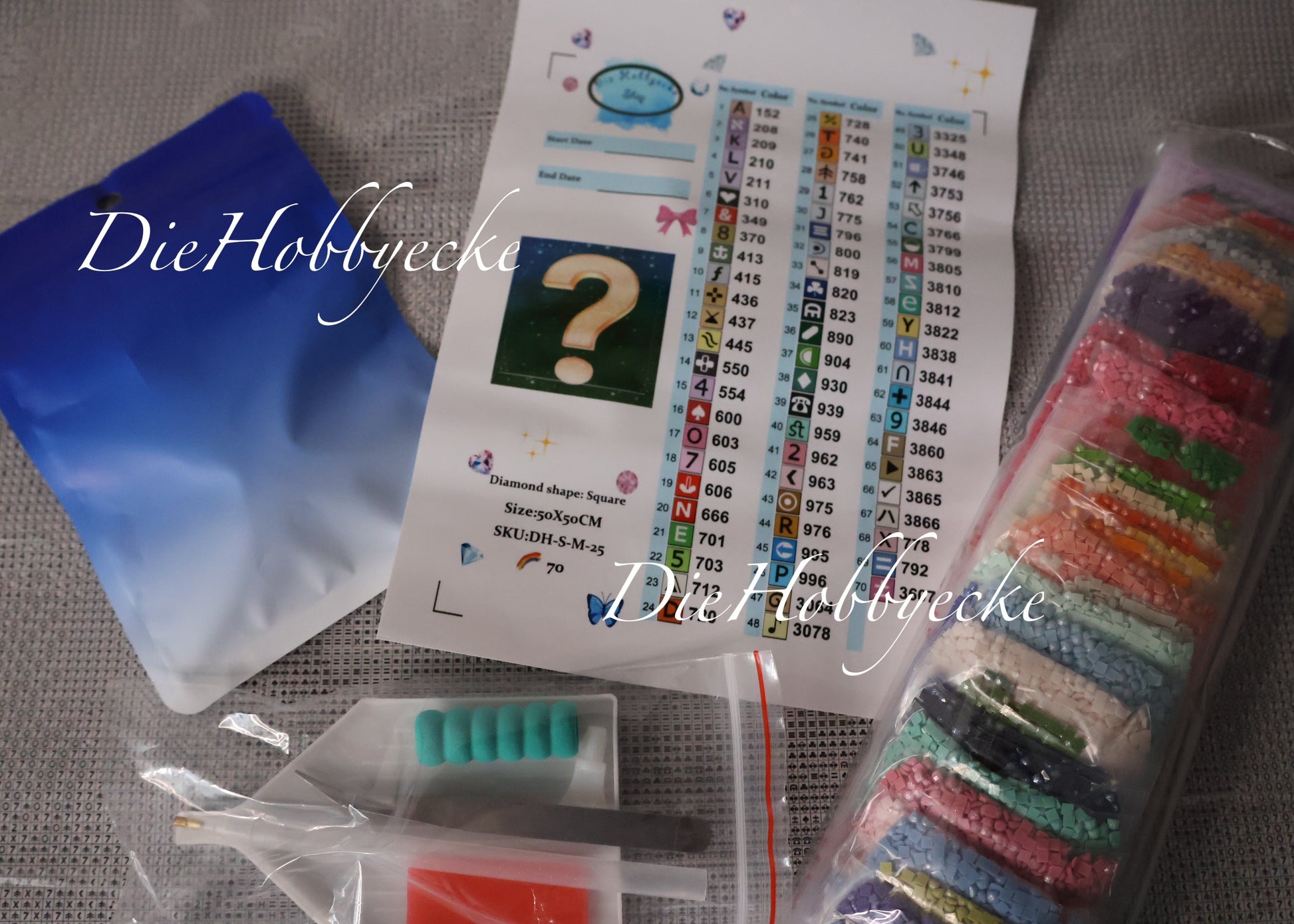 Diamond Painting Mystery Picture Nr. 25