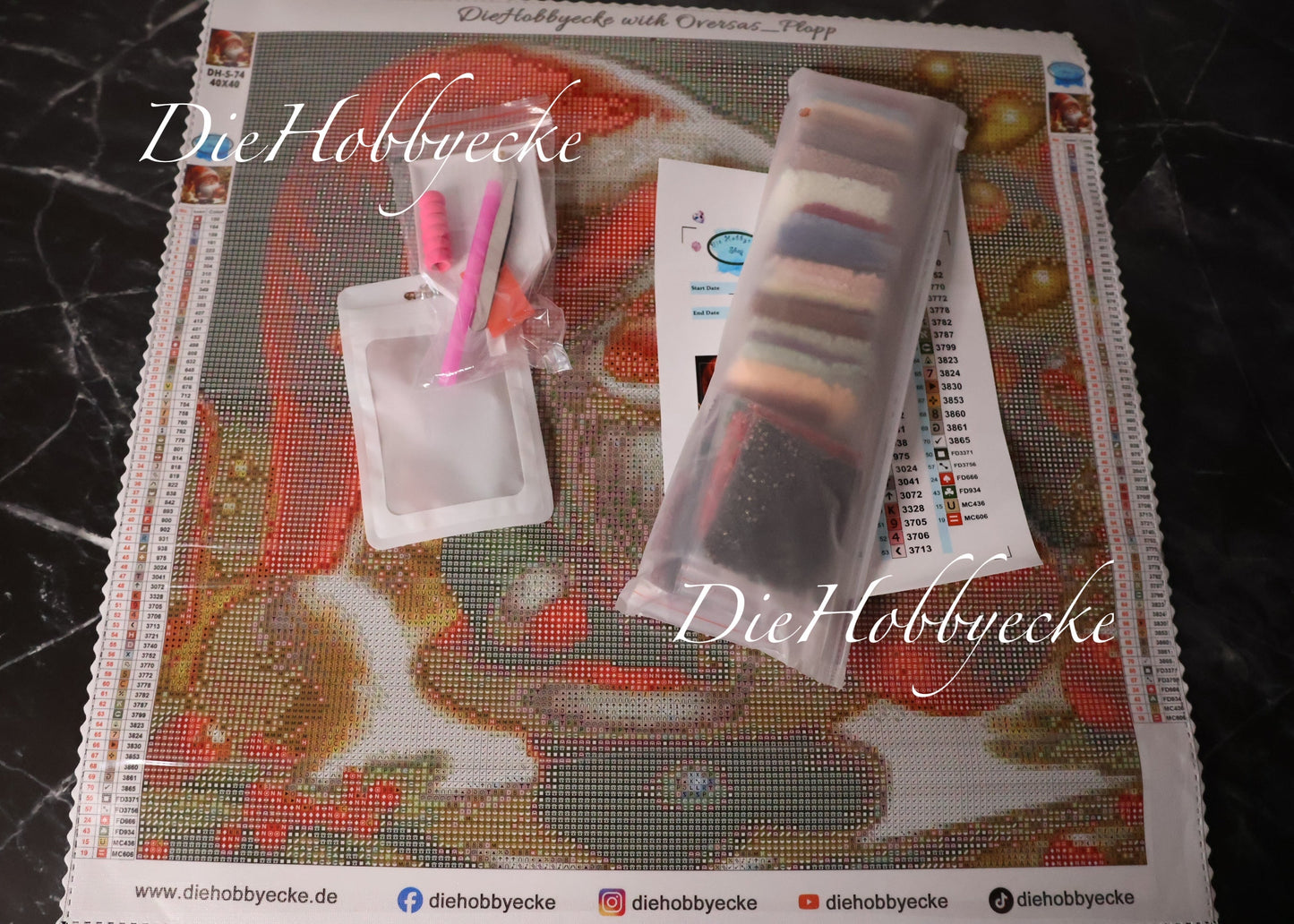 Diamond PAinting Bild Nikolauswichtel Uli